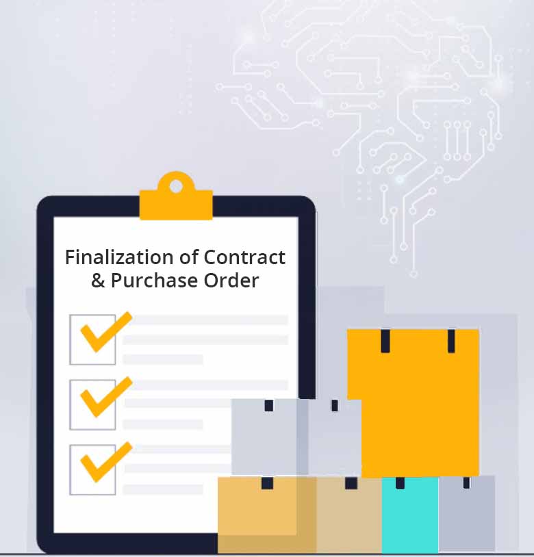 Finalization of Contract and Purchase Order